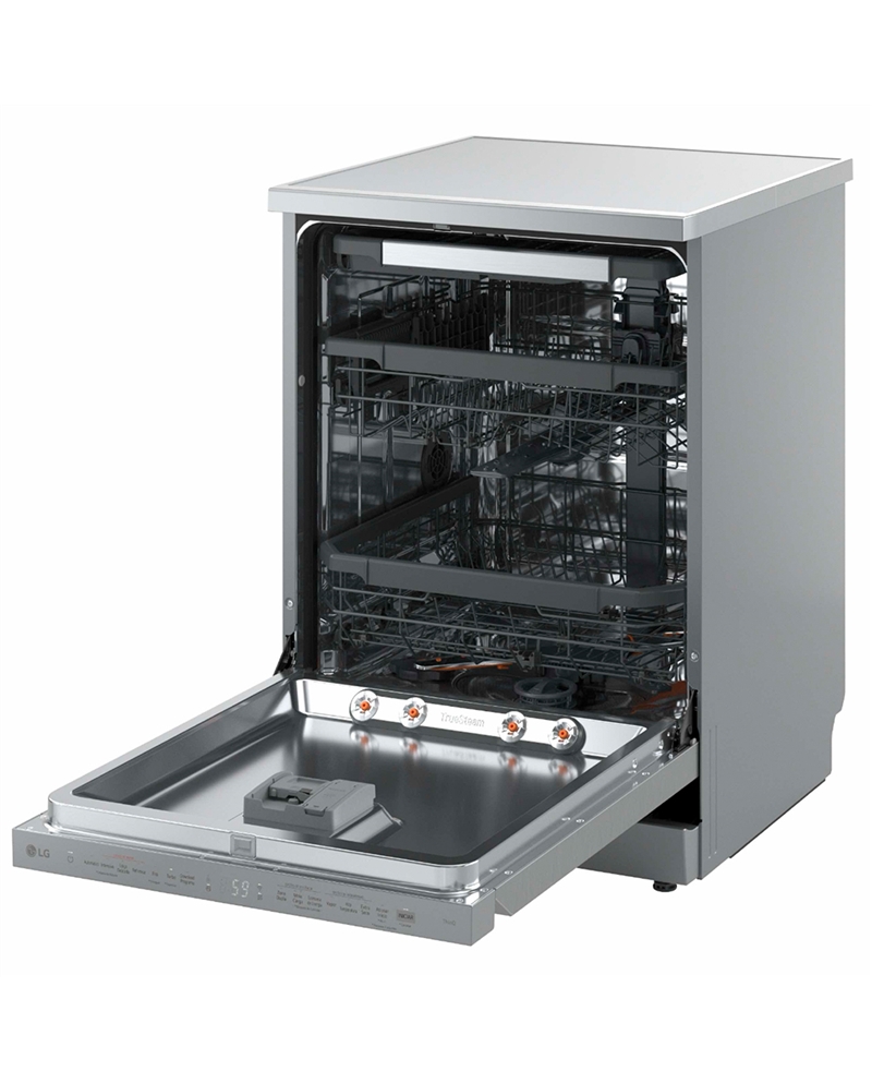 LG MAQUINA LOUÇA 8PROG 14TALHERES QW3CEST.SILVER A #3 - DF375HVS