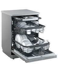 LG MAQUINA LOUÇA 8PROG 14TALHERES QW3CEST.SILVER A #6 - DF375HVS