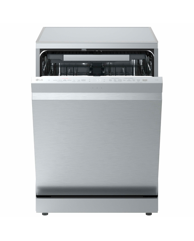 LG MAQUINA LOUÇA 8PROG 14TALHERES QW3CEST.SILVER A #14 - DF375HVS