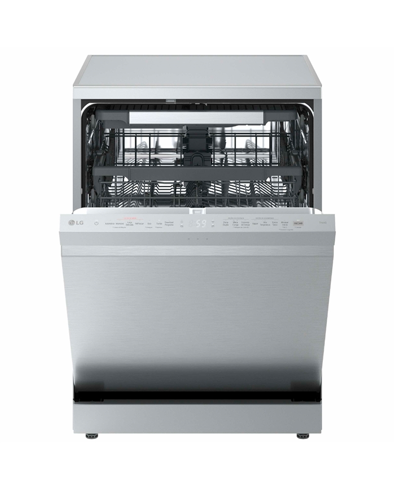LG MAQUINA LOUÇA 8PROG 14TALHERES QW3CEST.SILVER A #15 - DF375HVS