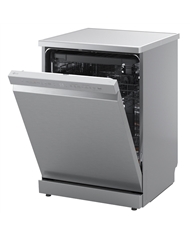 LG MAQUINA LOUÇA 7PROG 14TALHERES 2CESTOS SILVER A #2 - DF273FV