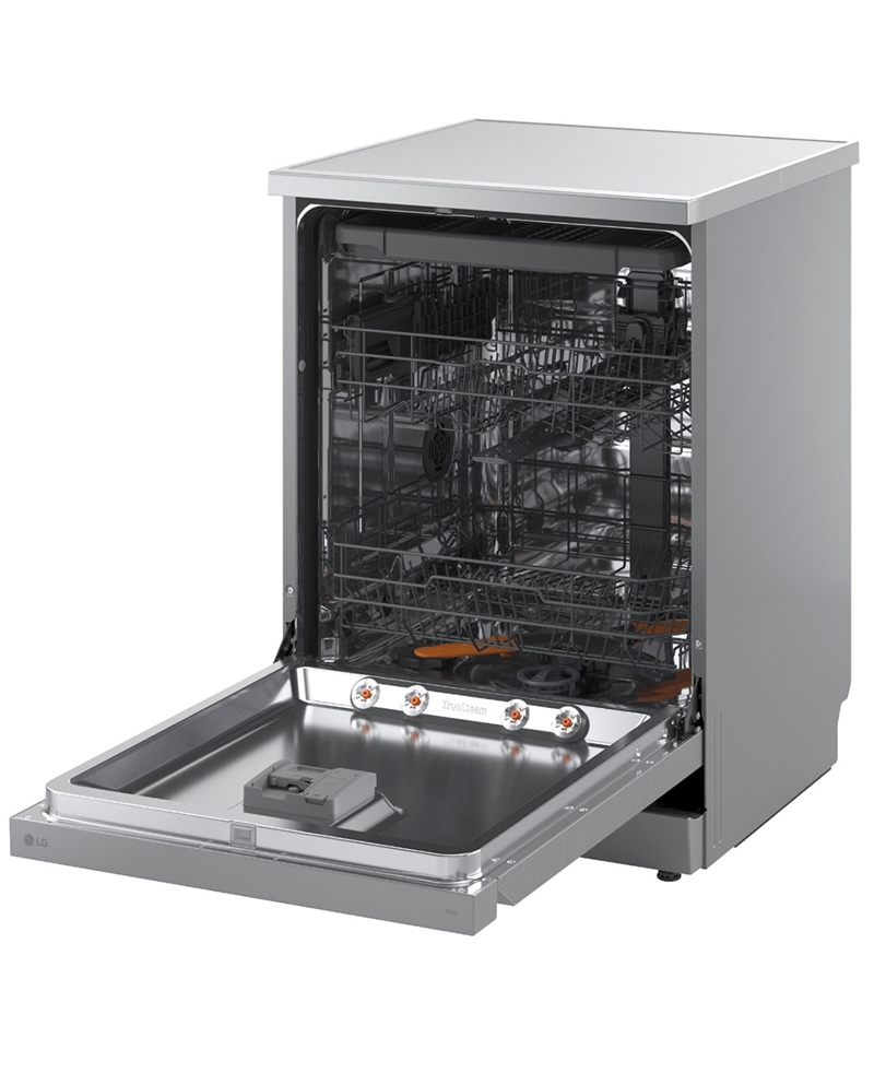 LG MAQUINA LOUÇA 7PROG 14TALHERES 2CESTOS SILVER A #3 - DF273FV