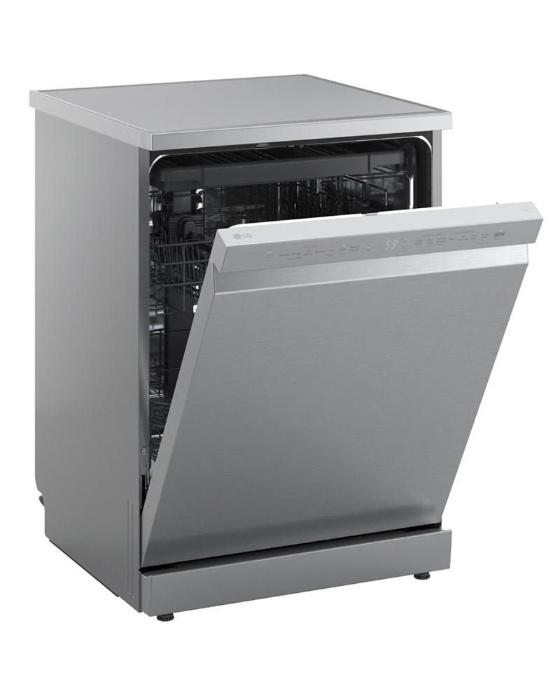LG MAQUINA LOUÇA 7PROG 14TALHERES 2CESTOS SILVER A #18 - DF273FV