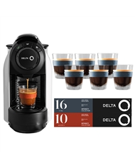 DELTA Q MAQUINA CAFE EVOLUTION KIT COPOS+2TUBOS BRANCA - QOOLEVOBRAKIT