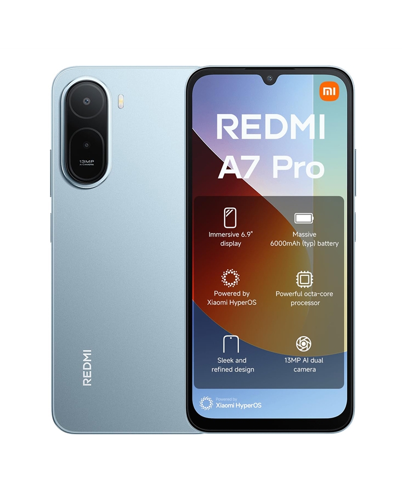 XIAOMI SMARTPHONE REDMI A7 PRO 4GB RAM 128GB BLUE - REDMIA7PROBLUE