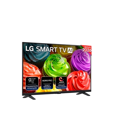 LG LED 32" HD SMARTTV WEBOS 2HDMI 1USB E - 32LB650B6LA