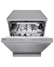 LG MAQUINA LOUÇA 8PROG 14TALHERES QUADWASH SILVER A - DF587HVS