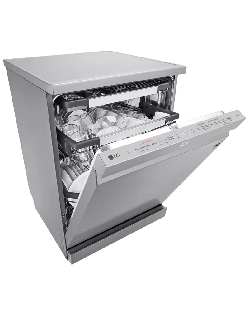 LG MAQUINA LOUÇA 8PROG 14TALHERES QUADWASH SILVER A #3 - DF587HVS