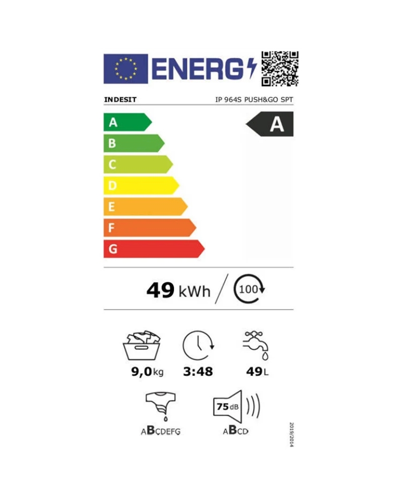 INDESIT MAQUINA ROUPA 9KG 1400RT A #1 - IP964S