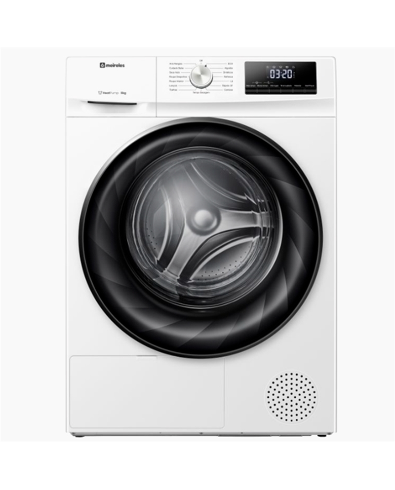 MEIRELES SECADOR ROUPA 8KG BOMBA CALOR D - MS802W