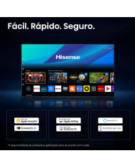 HISENSE QLED 55" 4K UHD SMARTTV 3HDMI 2USB E