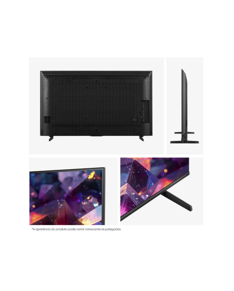 HISENSE QLED 55" 4K UHD SMARTTV 3HDMI 2USB E