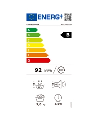 LG SECADOR ROUPA 9KG CONDENSAÇAO BOMBA DE CALOR B #2 - RHX5009THB