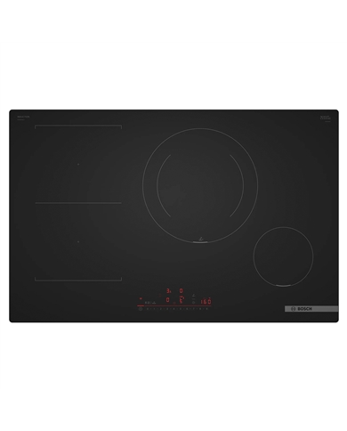 BOSCH PLACA INDUÇAO 80CM 4 ZONAS BISELADO PRETO MATTE - PVS81AHC1E
