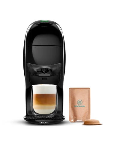 KRUPS DOLCE GUSTO NEO LATTE PRETA C/42 CAPSULAS CAFE - KP8508P2