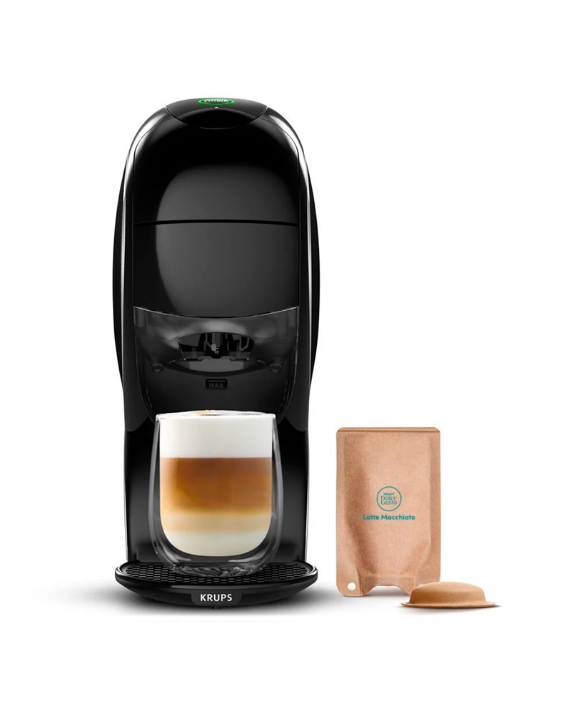 KRUPS DOLCE GUSTO NEO LATTE PRETA C/42 CAPSULAS CAFE - KP8508P2