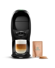 KRUPS DOLCE GUSTO NEO LATTE PRETA C/42 CAPSULAS CAFE - KP8508P2