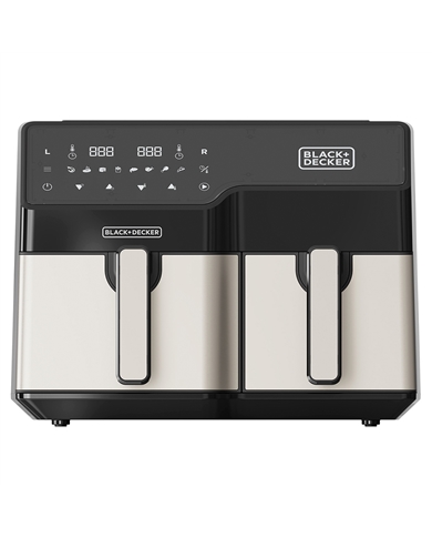 BLACK & DECKER FRITADEIRA 9LT 2500W AIR FRYER DECKERDUAL - BXAF9000E