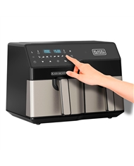 BLACK & DECKER FRITADEIRA 9LT 2500W AIR FRYER DECKERDUAL #1 - BXAF9000E