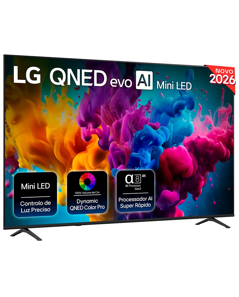 LG LED QNED 85" 4K AI SMARTTV WEBOS 3HDMI 1USB E - 85QNED8MB6A