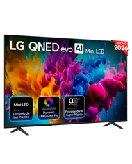 LG LED QNED 75" 4K AI SMARTTV WEBOS 3HDMI 1USB E - 75QNED8MB6A