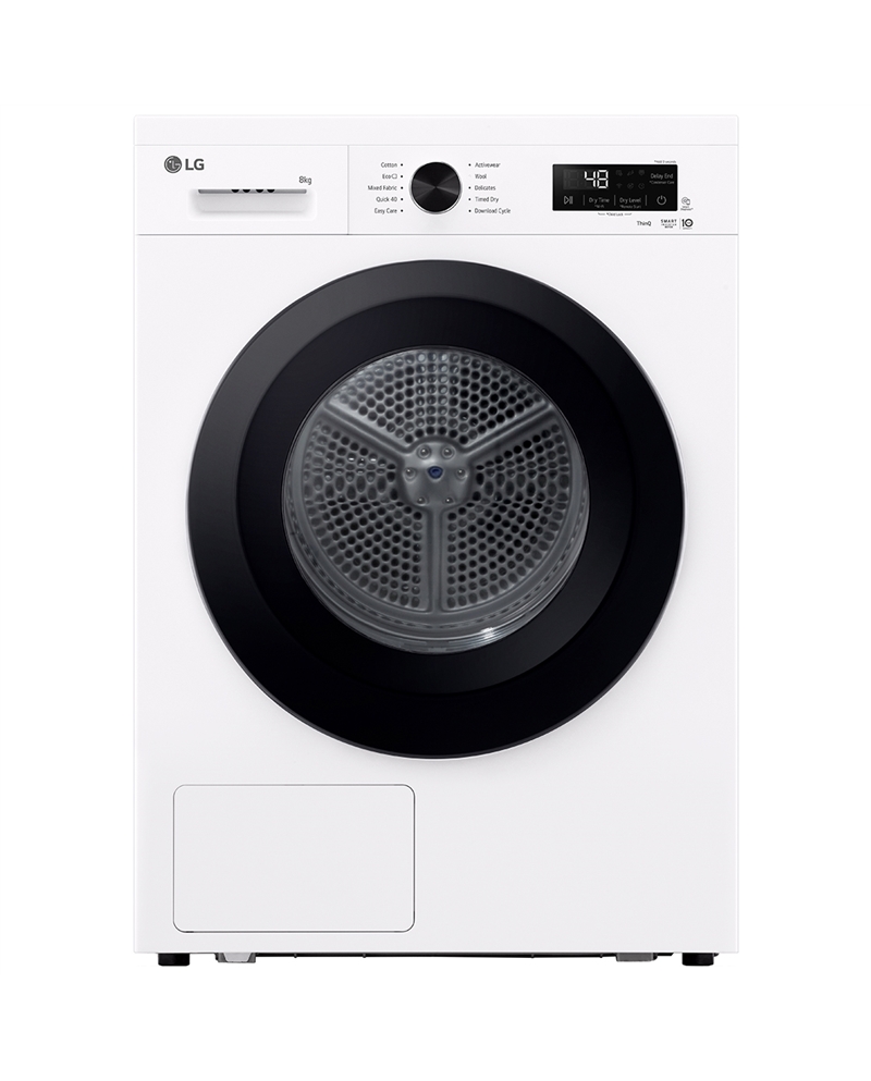 LG SECADOR ROUPA 8KG CONDENSAÇAO BOMBA DE CALOR C - RHX1008NWK