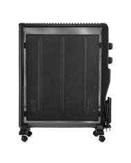 FLAMA RADIADOR MICA 2000W TERMOSTATO REGULAVEL PRETO #1 - 2336FL