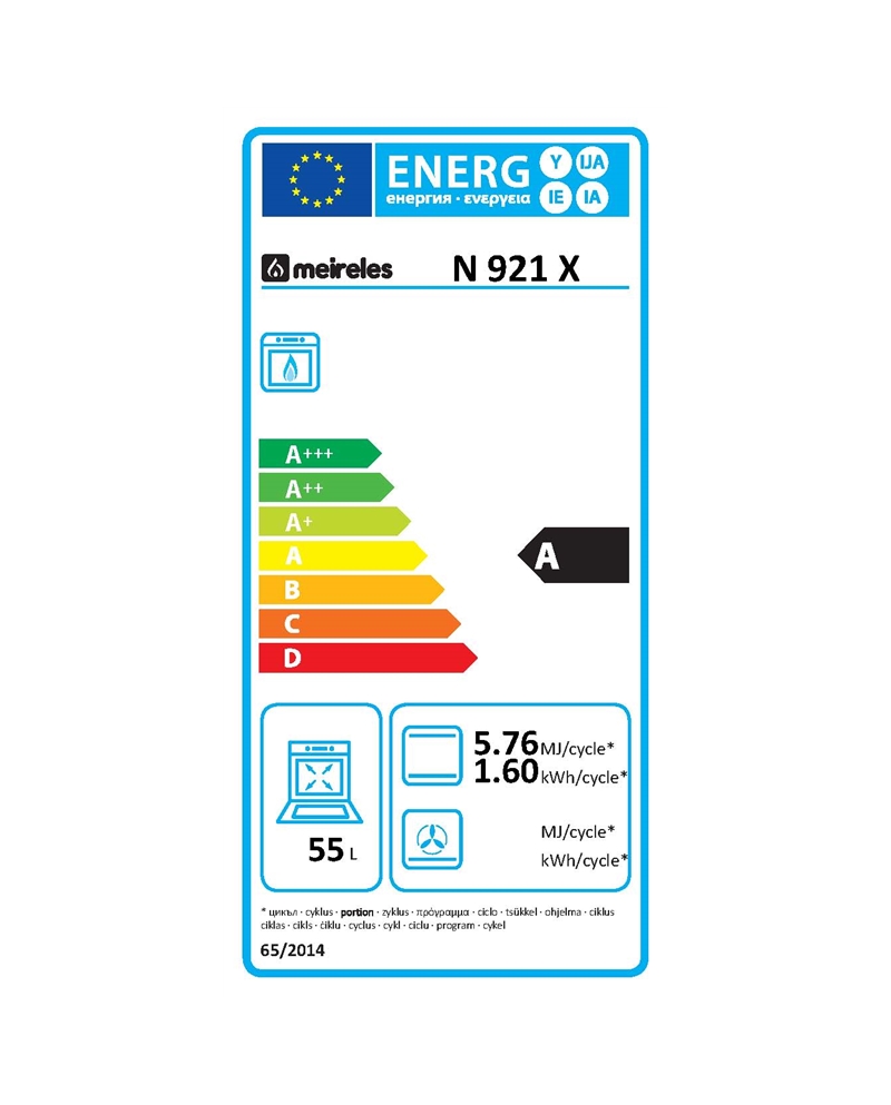 MEIRELES FOGAO INOX 5 GAS L88xP54,5CM PORTA BOTIJA VALV SEG - N921X