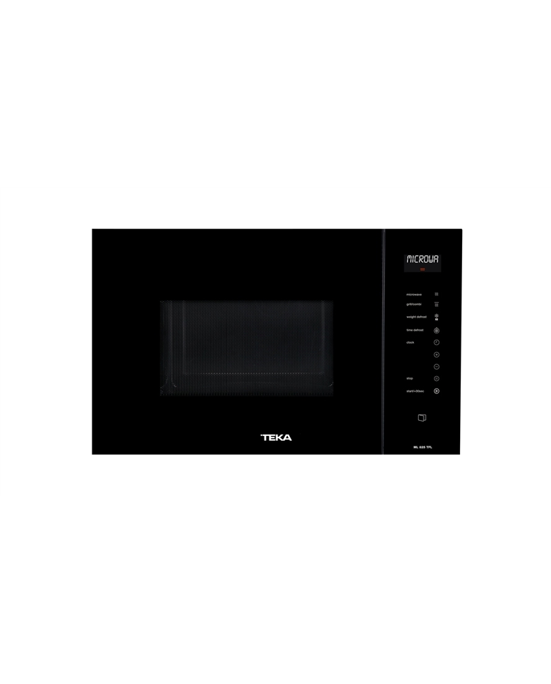 TEKA MICRO ONDAS INTEGRAR 25LT 1450W GRILL 1000W VIDRO PRETO #2 - ML825TFLBK