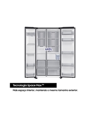 SAMSUNG SIDE BY SIDE 1784X912X726 640LT DAG NF INOX D #4 - RS70F65KDTEF