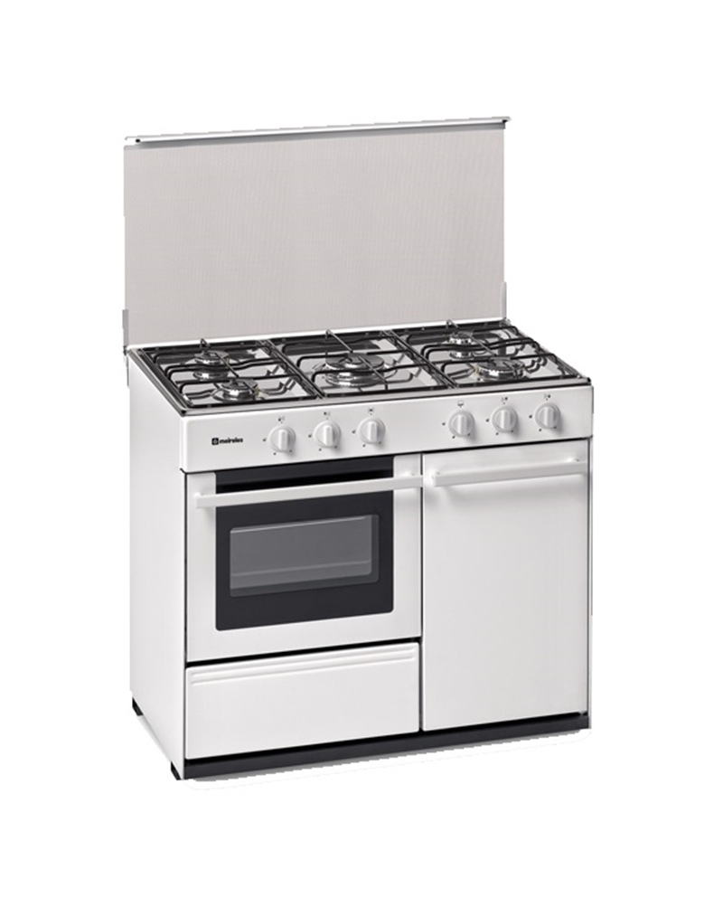 MEIRELES FOGAO BRANCO 5GAS L88xP54,5CM PTA BOTIJA VALV SEG A - N921W