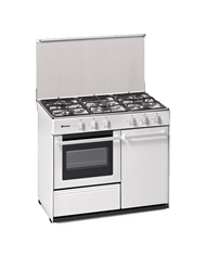 MEIRELES FOGAO BRANCO 5GAS L88xP54,5CM PTA BOTIJA VALV SEG A - N921W