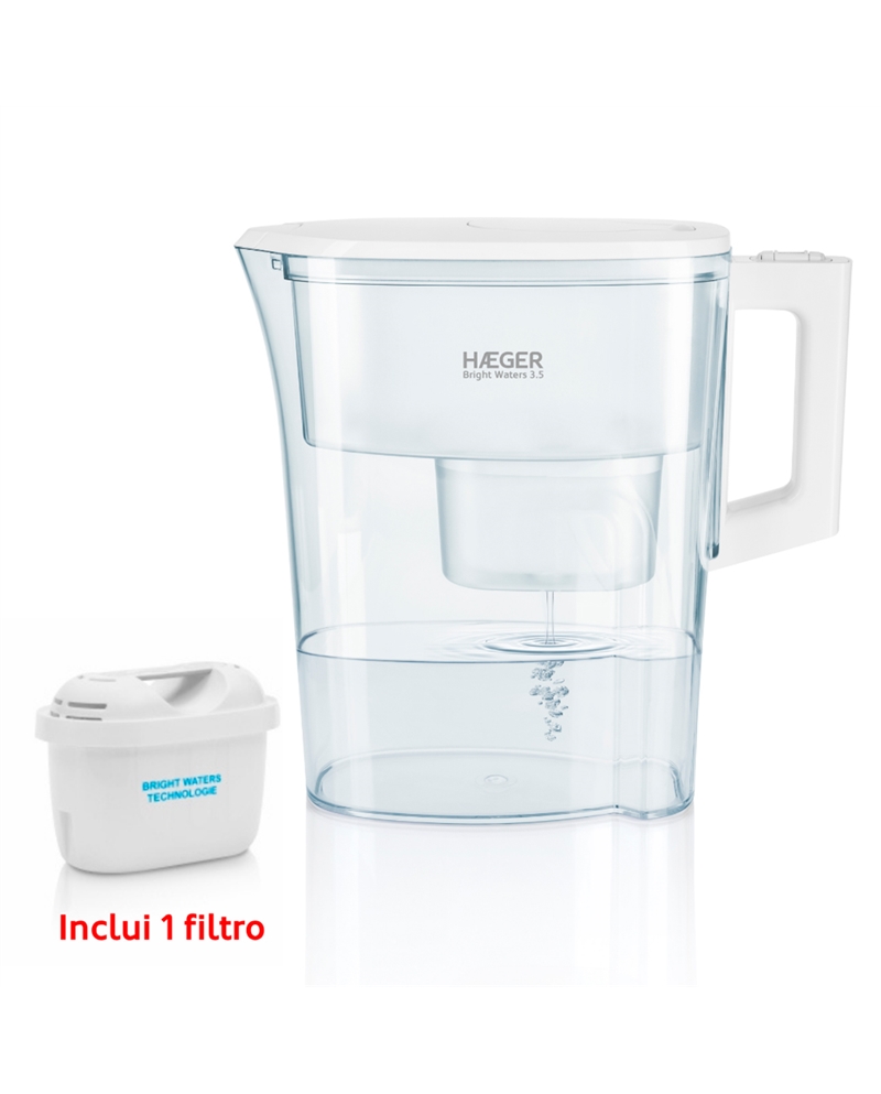 HAEGER JARRO PURIFICADOR AGUA 3.5LT C/FILTRO - WJ35W005A
