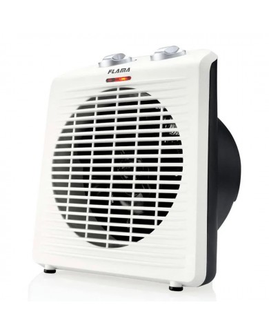 FLAMA TERMOVENTILADOR 2000W IP21 2 NIVEIS AQUECIMENTO BRANCO