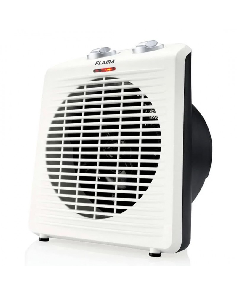 FLAMA TERMOVENTILADOR 2000W IP21 2 NIVEIS AQUECIMENTO BRANCO