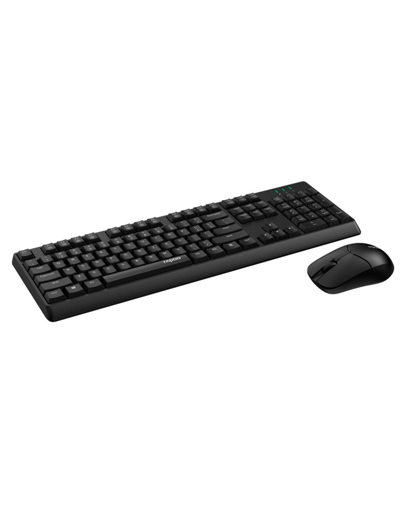 RAPOO TECLADO+RATO X1500 PT LAYOUT BLACK - 230326