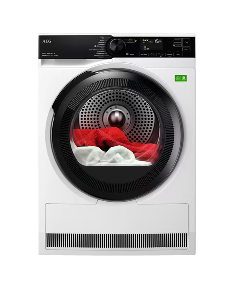 AEG SECADOR ROUPA 9KG BOMBA DE CALOR B - TR839T4PBCP
