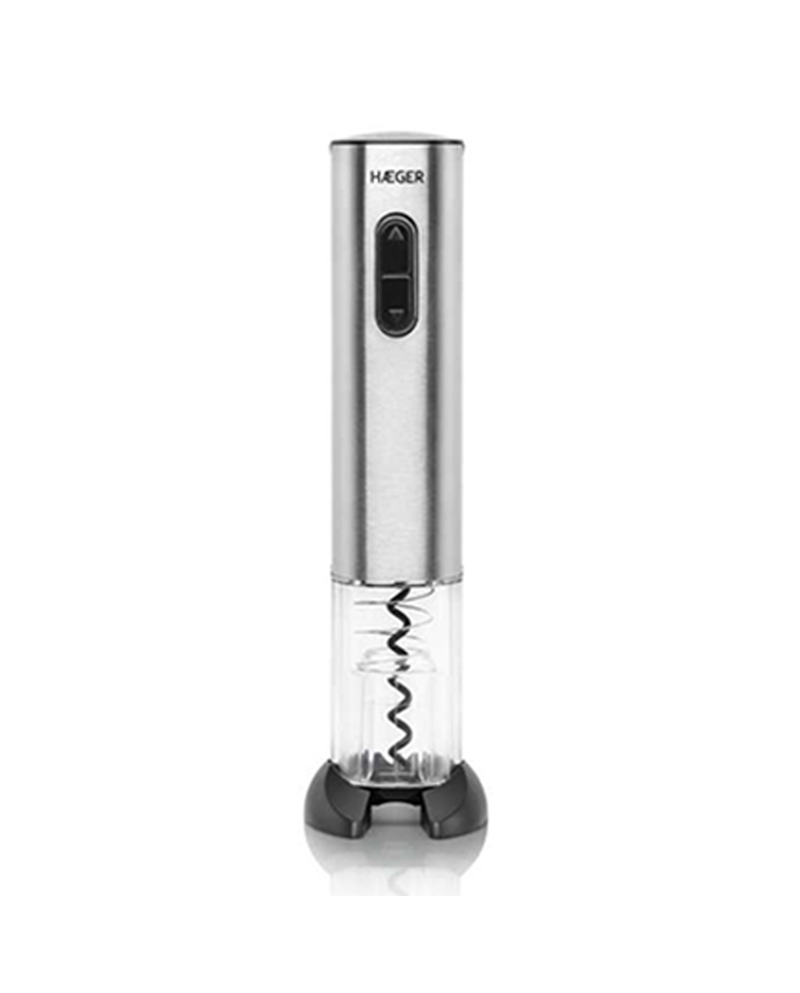 HAEGER SACA ROLHAS ELECTRICO RECARREGAVEL - WO0SC005A