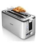 HAEGER TORRADEIRA 1500W 2 RANHURAS INOX - TO150018A