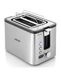 HAEGER TORRADEIRA 800W 2 RANHURAS INOX - TO800017A