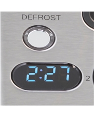 HAEGER TORRADEIRA 800W 2 RANHURAS INOX #2 - TO800017A