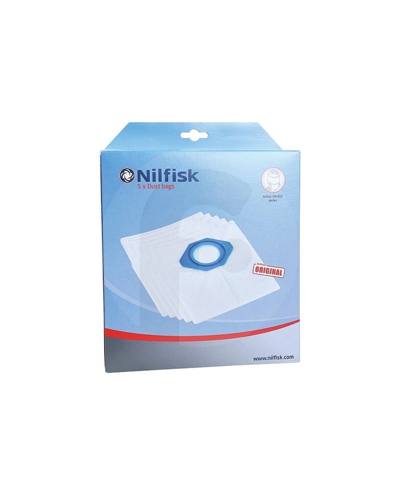 NILFISK SACOS ASPIRADOR P/GM80 5UN #1 - 5715492193363