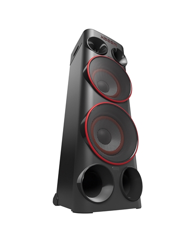LG COLUNA AUDIO XBOOM FUNÇAO DJ KARAOKE 440W #9 - POWER9000