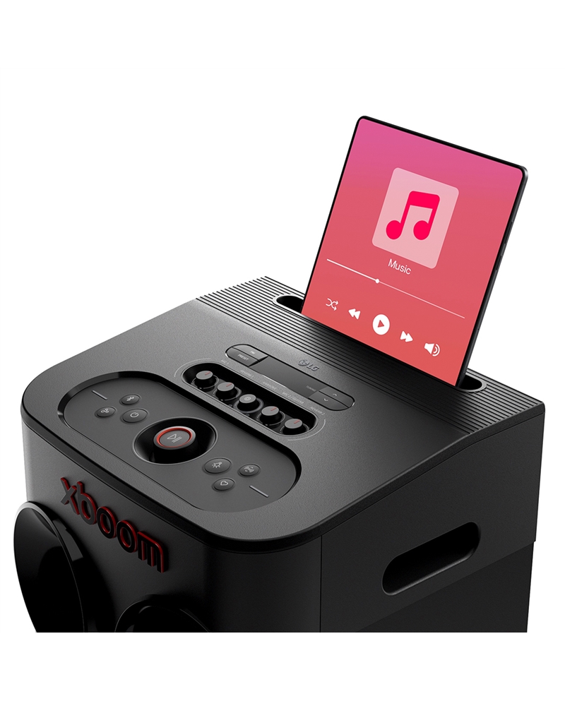LG COLUNA AUDIO XBOOM FUNÇAO DJ KARAOKE 440W #8 - POWER9000