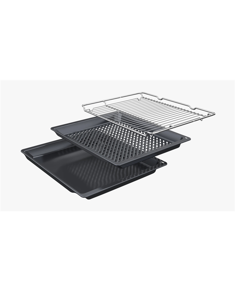 BOSCH FORNO 60CM 71LT VIDRO PRETO A+ #5 - HBA514ES4