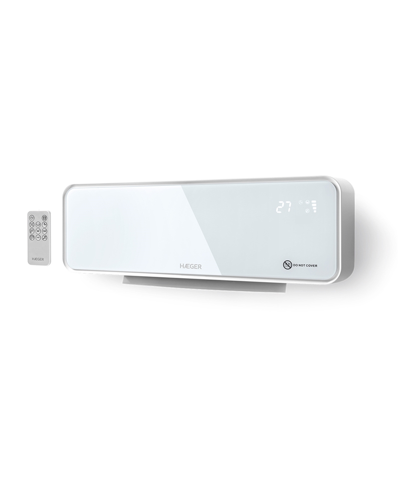 HAEGER AQUECEDOR PAREDE CERAMICO 2000W SPLIT C/COMAND - FH200018A