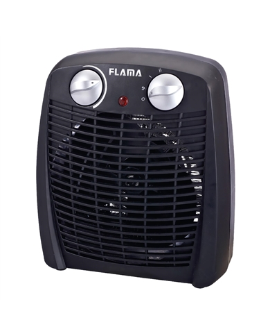 FLAMA TERMOVENTILADOR 2000W 2 NIVEIS AQUECIMENTO PRETO - 2308FL