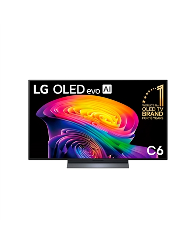 LG OLED 48" 4K SMART TV WEBOS 4HDMI 3USB F - OLED48C6ELB