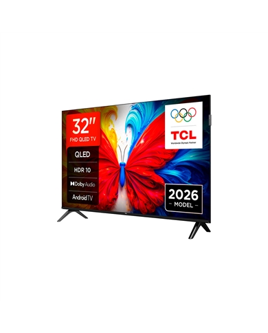 TCL QLED 32" FHD GOOGLE TV 2HDMI 1USB E #6 - 32S5L