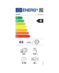 HISENSE MAQUINA LOUÇA 6PROG 15TALHERES LOOK INOX B #1 - HS643B90X